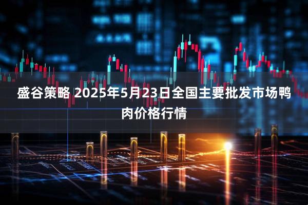 盛谷策略 2025年5月23日全国主要批发市场鸭肉价格行情